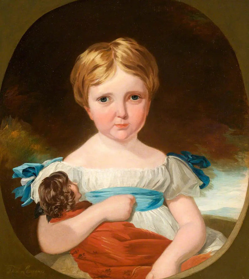 Ritratto di un bambino con una bambola - Thomas Lawrence