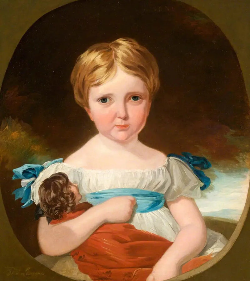 Ritratto di un bambino con una bambola - Thomas Lawrence