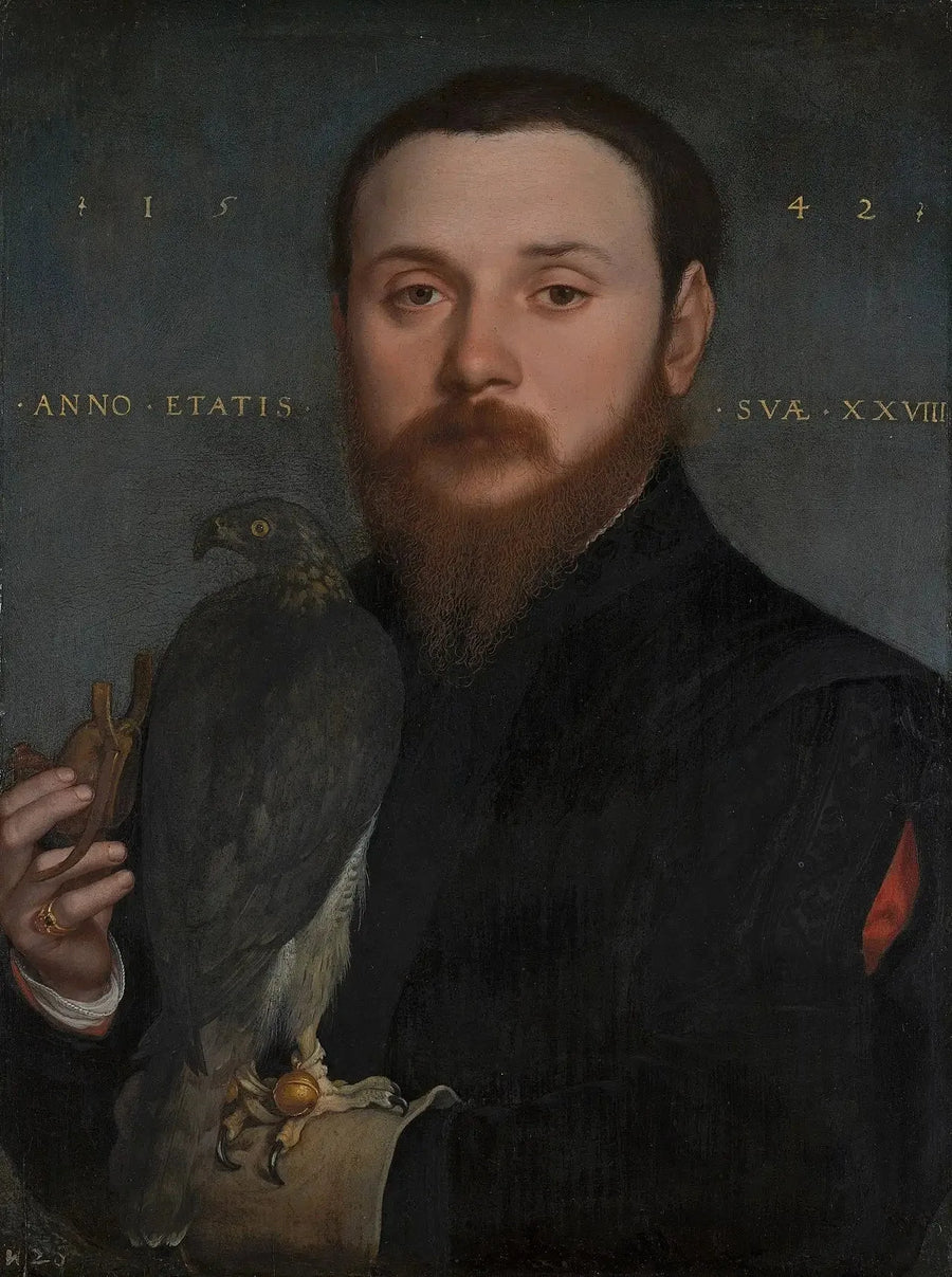 Ritratto di un falconiere - Hans Holbein il Giovane