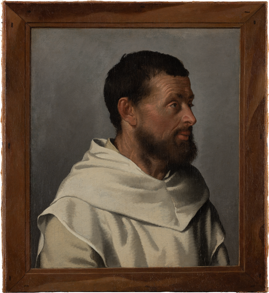Ritratto di un fratello laico - Giovanni Battista Moroni