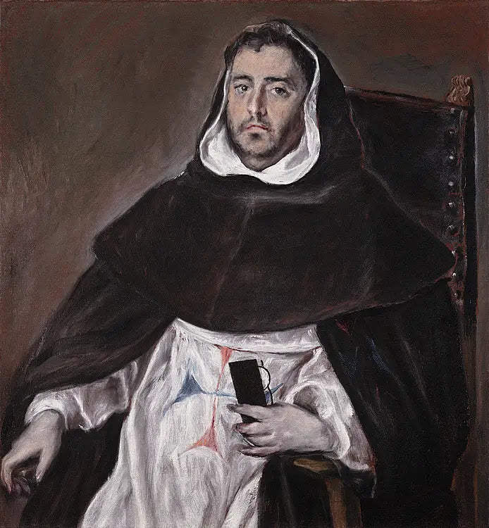 Ritratto di un fratello trinitario - El Greco