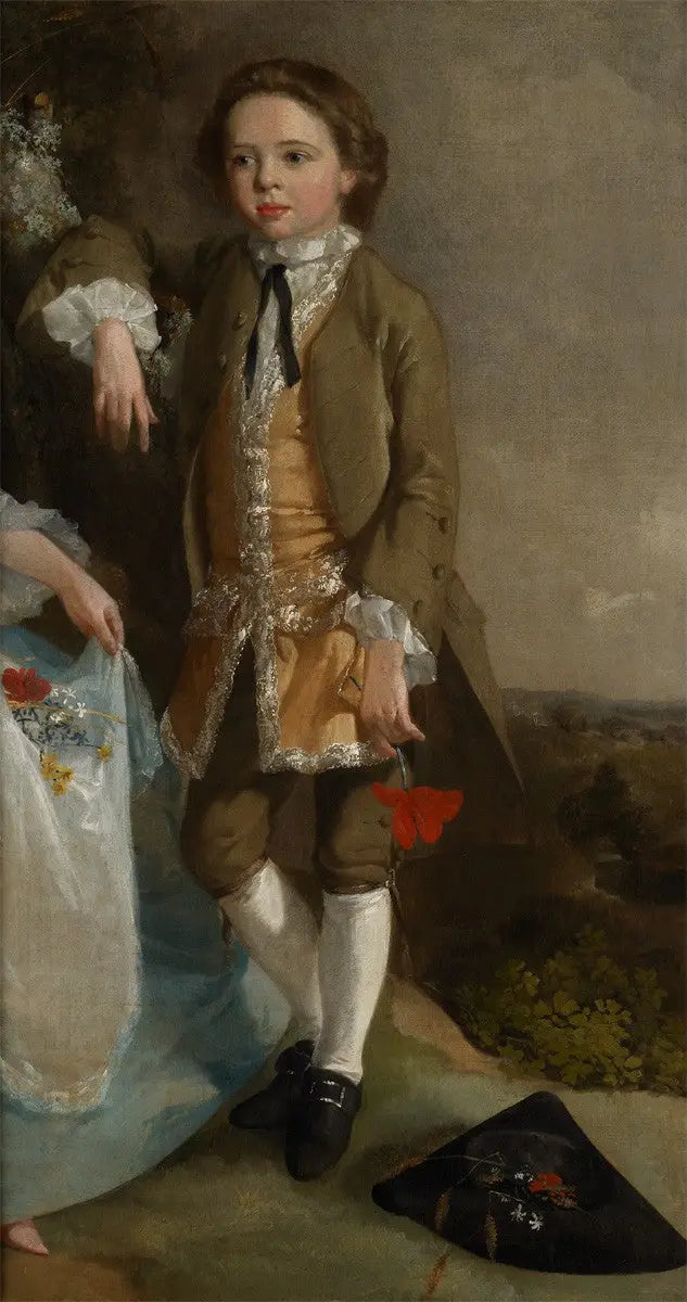 Ritratto di un ragazzo (frammento di « Ritratto di un ragazzo e di una ragazza ») - Thomas Gainsborough