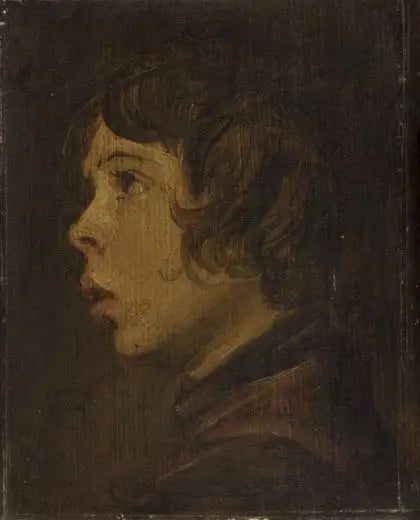 Ritratto di un ragazzo rivolto a sinistra - Frans Hals