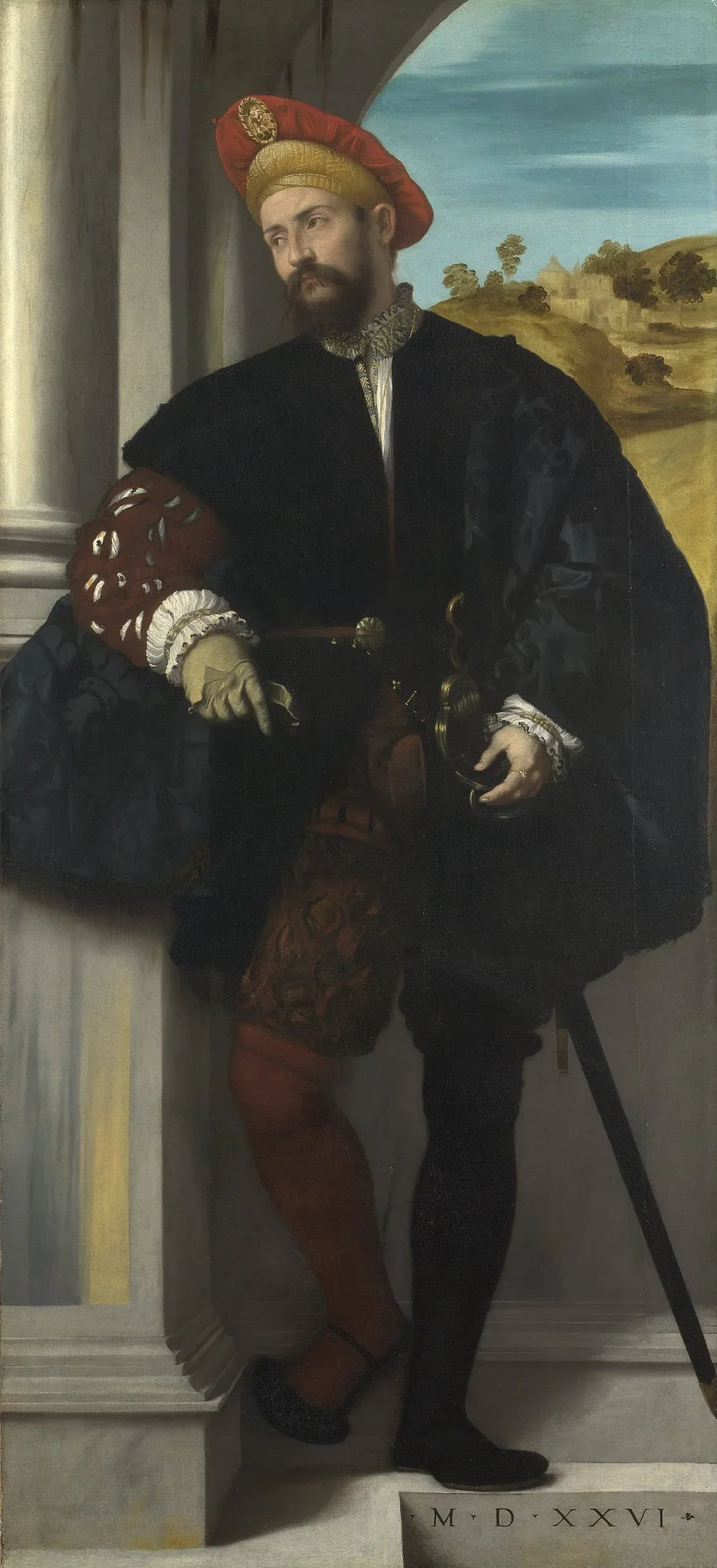 Ritratto di un gentiluomo - Alessandro Bonvicino