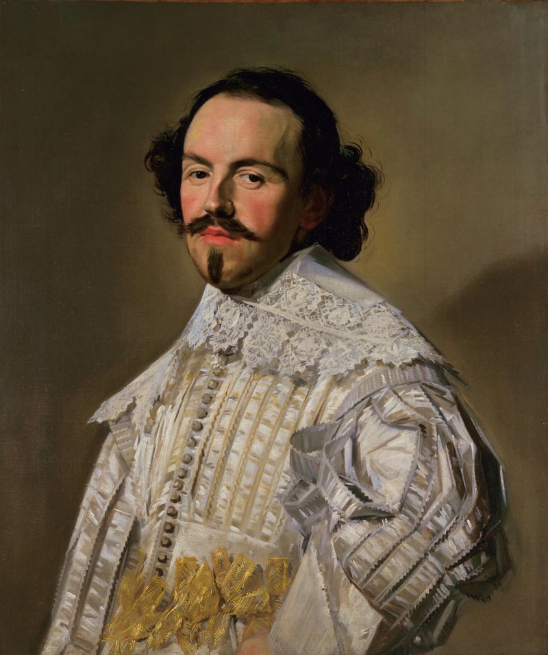 Ritratto di un gentiluomo in bianco - Frans Hals