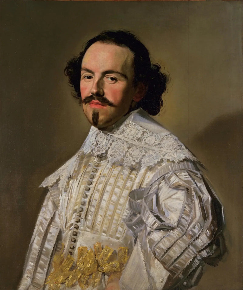 Ritratto di un gentiluomo in bianco - Frans Hals