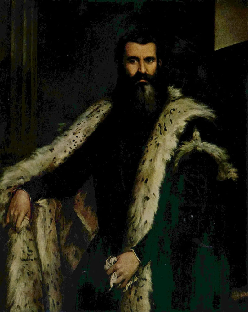 Ritratto di un gentiluomo in pelliccia - Paul Véronèse
