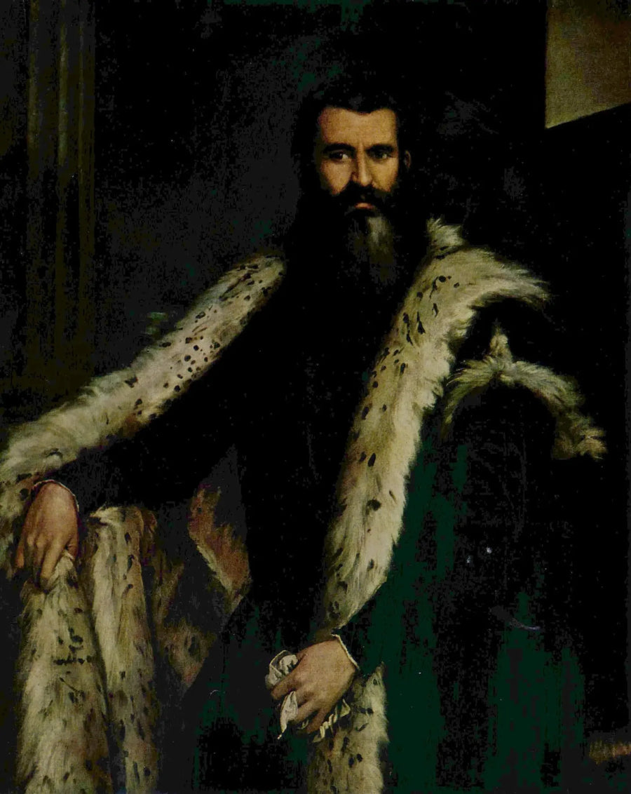 Ritratto di un gentiluomo in pelliccia - Paul Véronèse