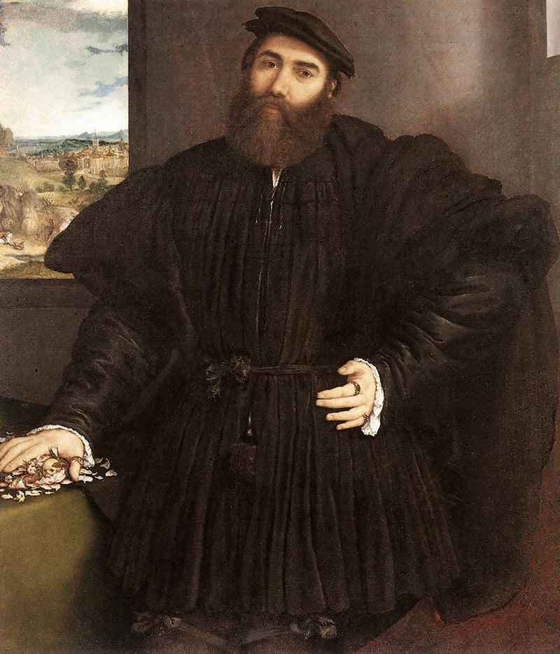 Ritratto di un gentiluomo - Lorenzo Lotto