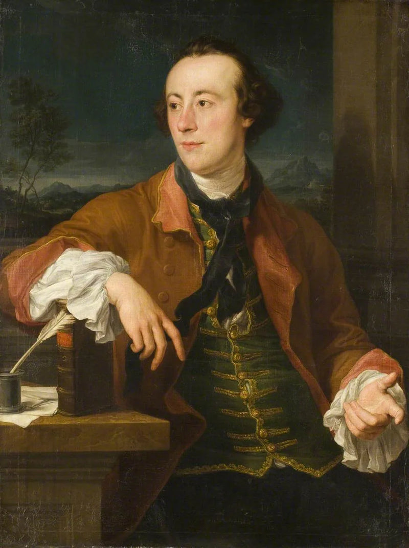 Ritratto di un gentiluomo (tradizionalmente identificato come Horatio Walpole, 1723–1809) - Pompeo Batoni