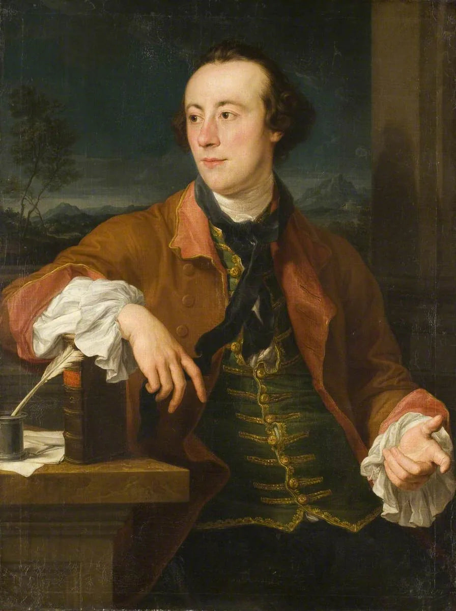 Ritratto di un gentiluomo (tradizionalmente identificato come Horatio Walpole, 1723–1809) - Pompeo Batoni