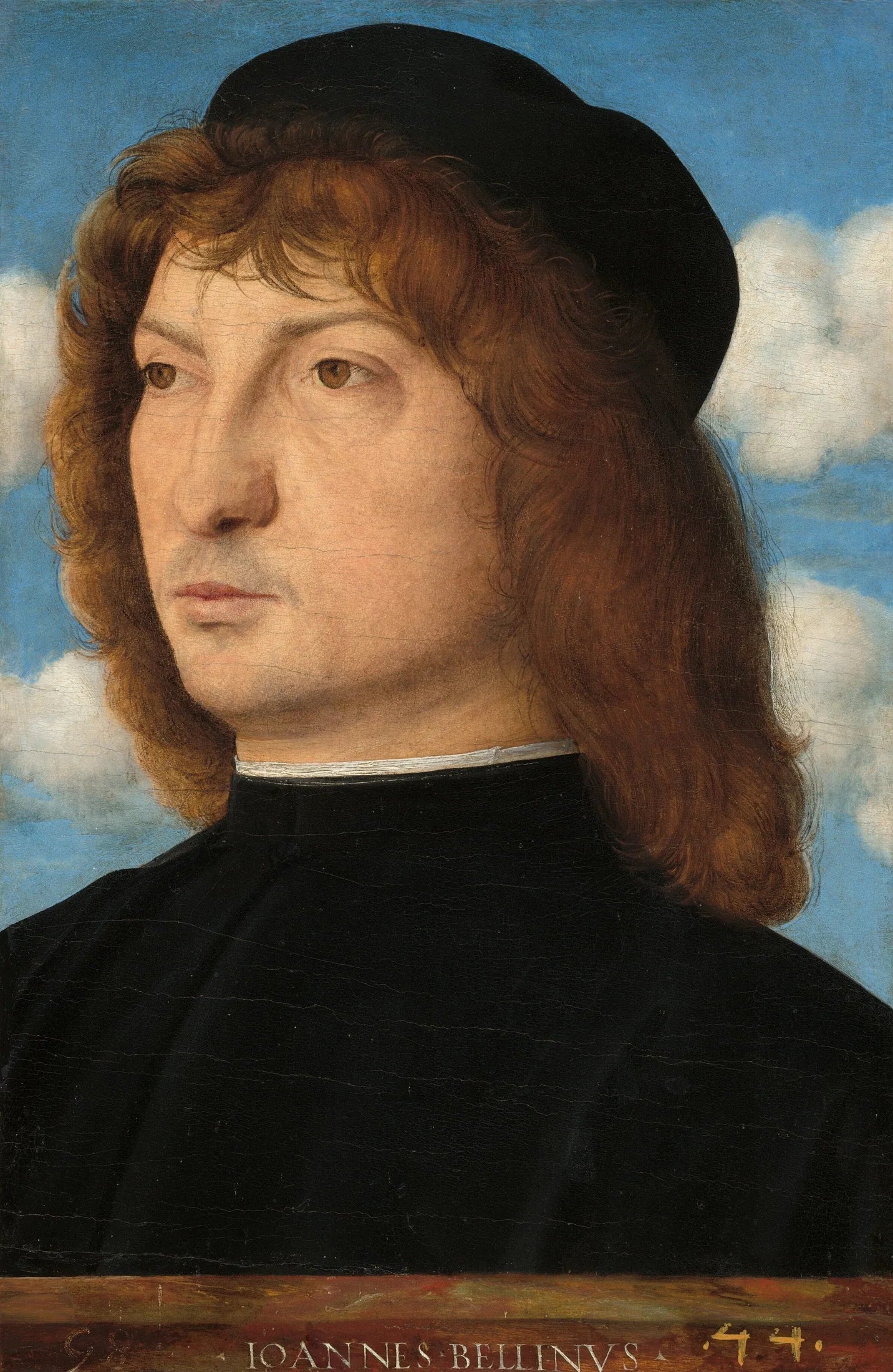 Portrait d'un gentilhomme vénitien - Giovanni Bellini image 1 tableau peint à l’huile sur toile