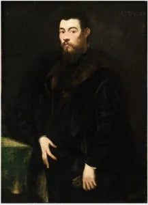 Ritratto di un gentiluomo veneziano - Jacopo Tintoretto