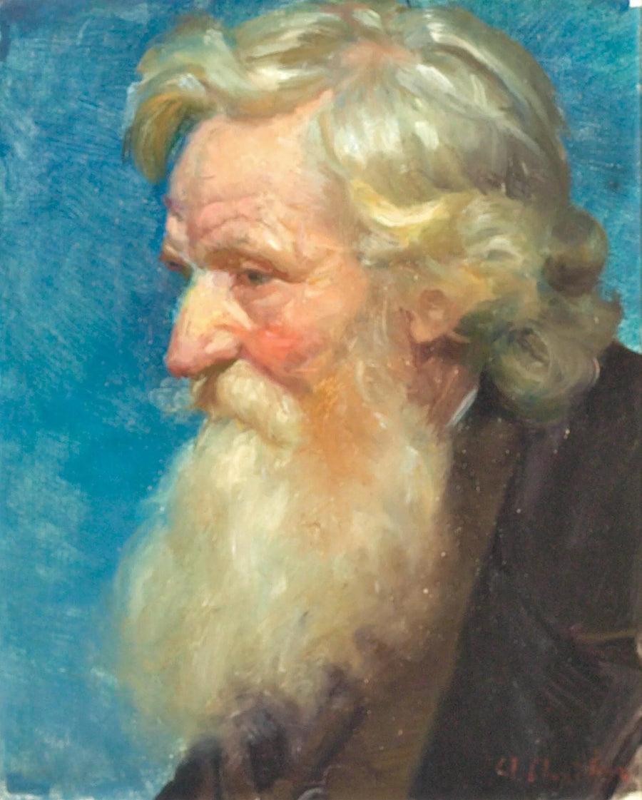 Ritratto di un gentiluomo. -Anna Ancher