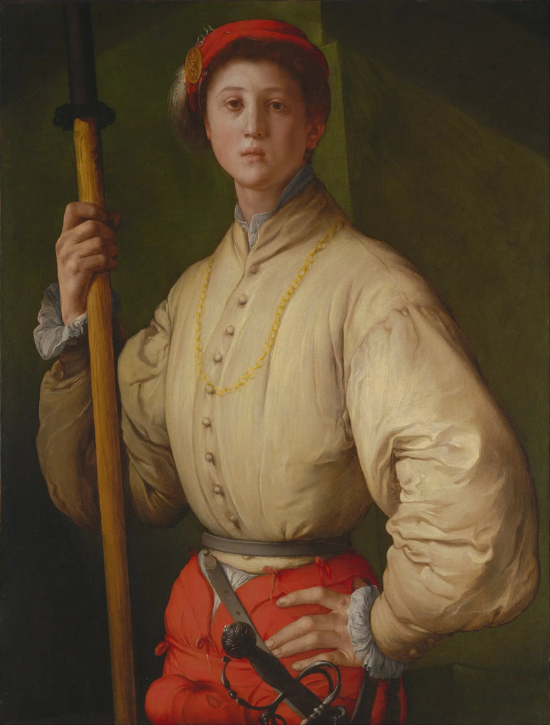 Ritratto di un alabardiere - Pontormo