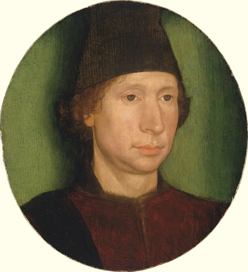 Ritratto di un uomo con il berretto nero - Hans Memling