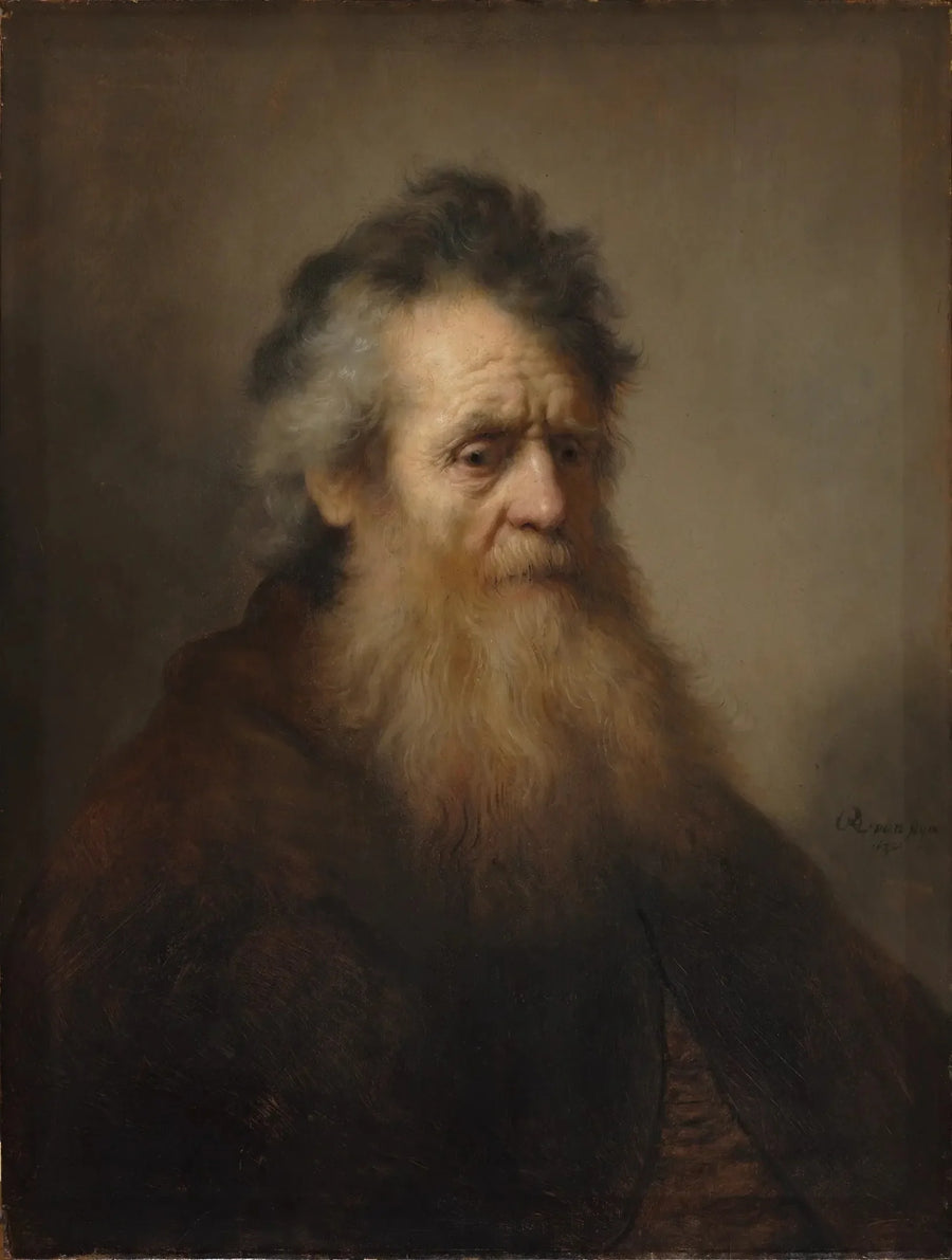 Ritratto di un uomo anziano. - Rembrandt