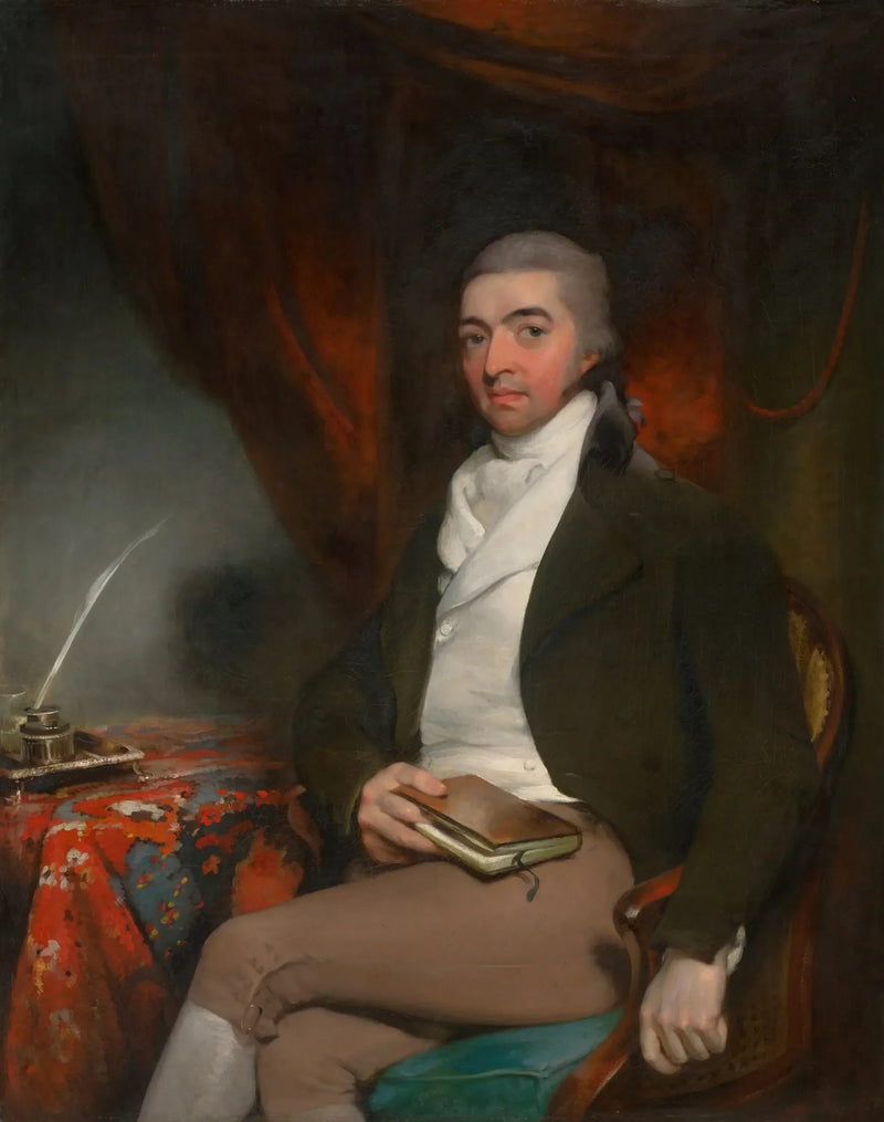Ritratto di un uomo seduto con un libro - Thomas Lawrence