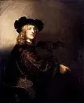 Ritratto di un uomo con un falcone - Rembrandt