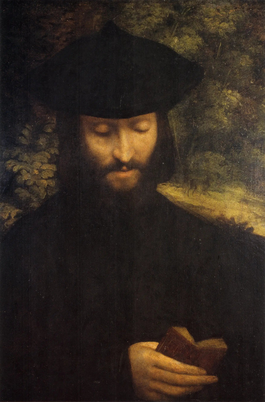 Ritratto di un uomo con un libro - Antonio da Correggio