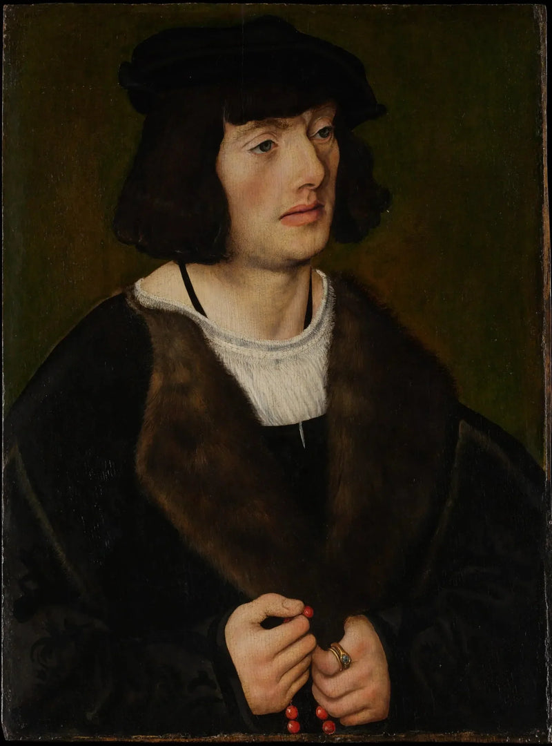 Ritratto di un uomo con un rosario - Lucas Cranach il Vecchio