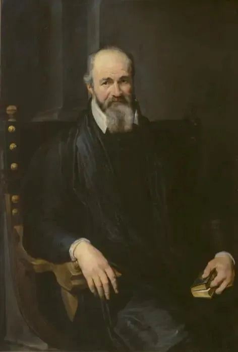 Ritratto di un uomo in una sedia - Antoine van Dyck