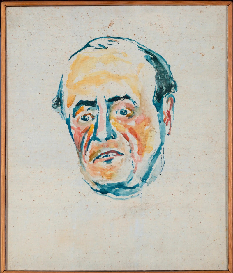 Ritratto di un uomo - Edvard Munch