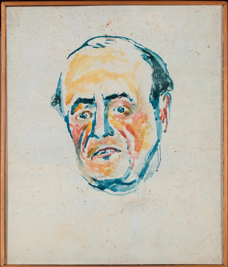 Ritratto di un uomo - Edvard Munch