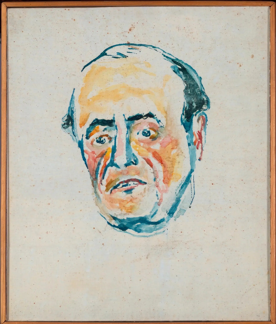Ritratto di un uomo - Edvard Munch