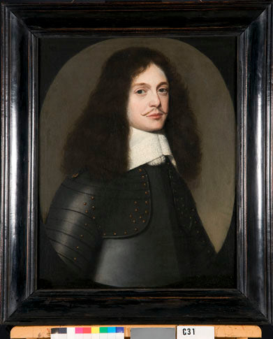 Ritratto di un uomo in armatura - Gerrit van Honthorst