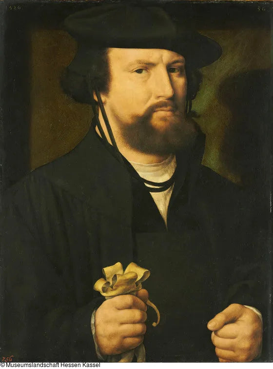 Ritratto di un uomo in busto - Joos van Cleve