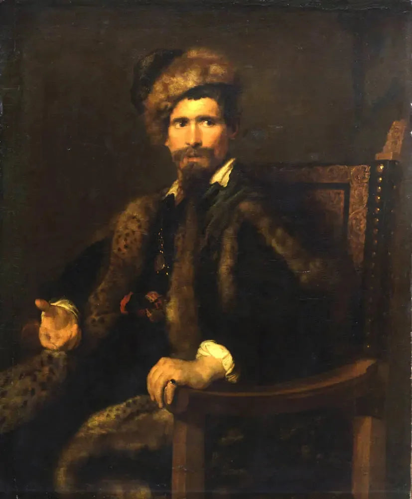 Ritratto di un uomo in pelliccia - Antoine van Dyck