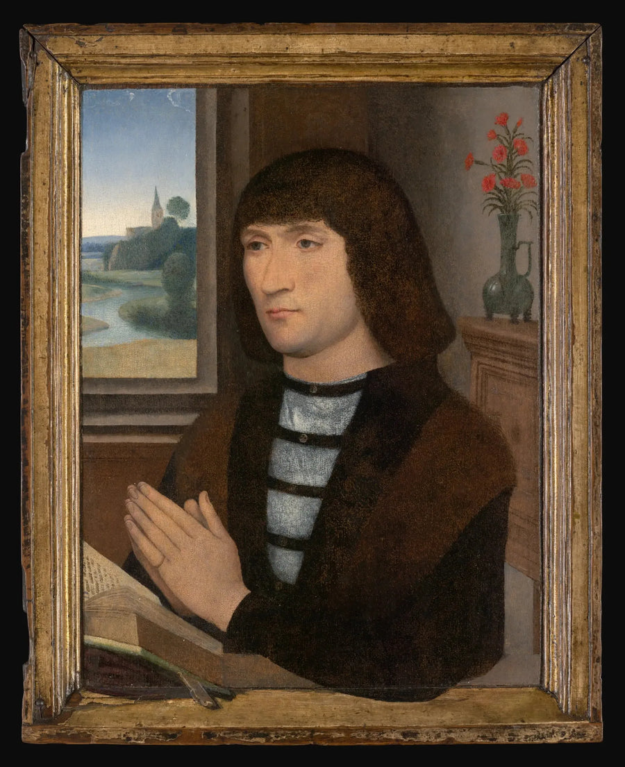 Ritratto di un uomo in preghiera - Hans Memling