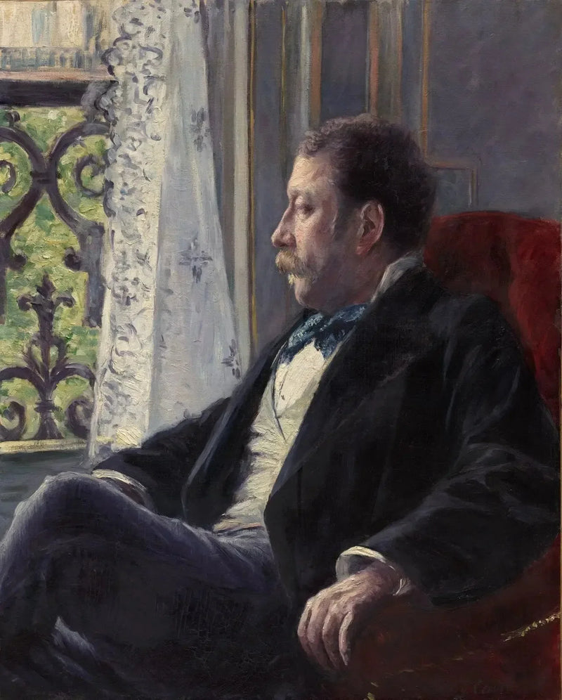 Ritratto di un uomo - Gustave Caillebotte