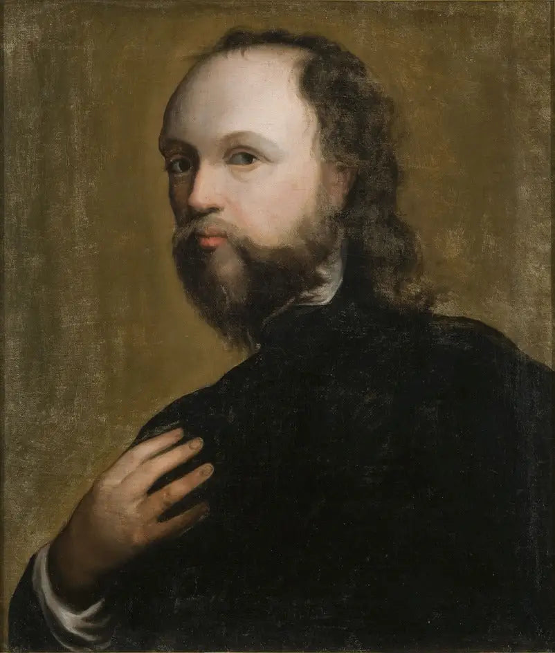 Portrait d'un homme (peut-être Kenelm Digby, 1603–1665) - Antoine van Dyck image 1 copie peinte à la main à l’huile