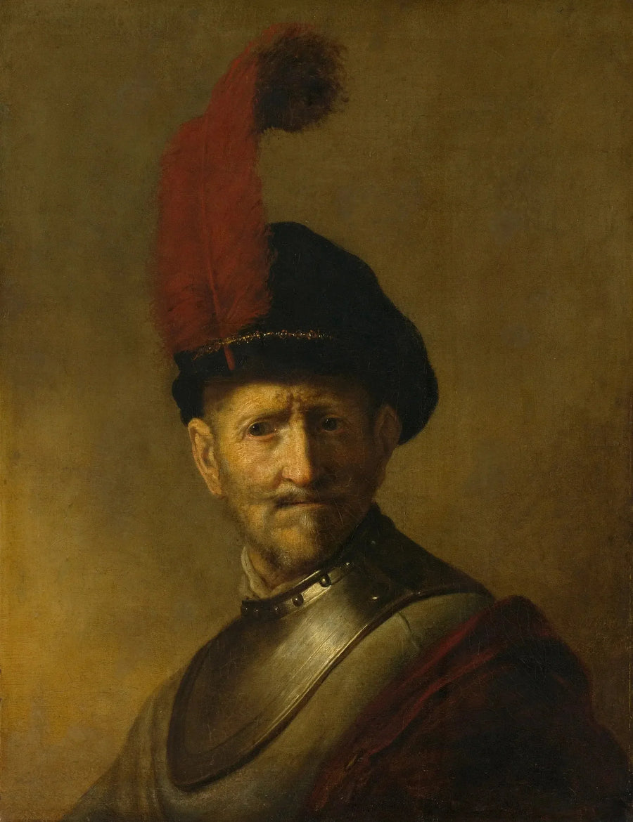 Ritratto di un uomo, forse il padre di Rembrandt, Harmen Gerritsz van Rijn - Rembrandt