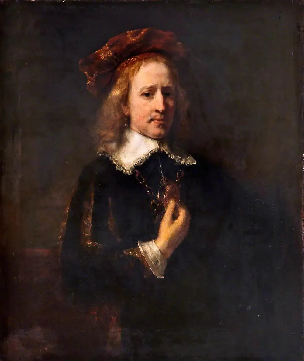 Portrait d'un homme - Rembrandt image 1 copie peinte à la main à l’huile