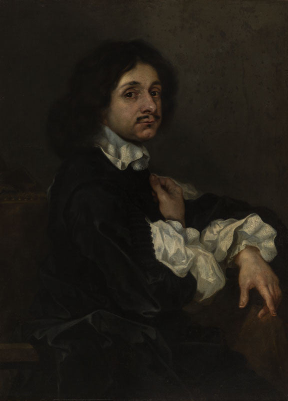 Portrait d'un homme - Sébastien Bourdon image 1 copie de tableau peinte à la main