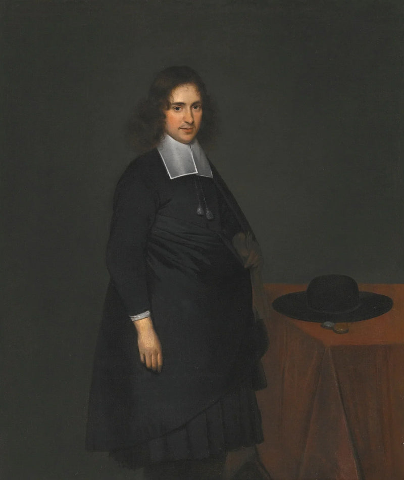 Portrait d'un homme (Spinoza ?) - Gerard ter Borch