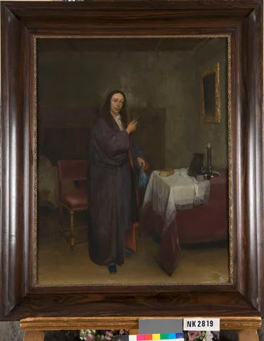 Portrait d'un homme tenant une lettre - Gerard ter Borch