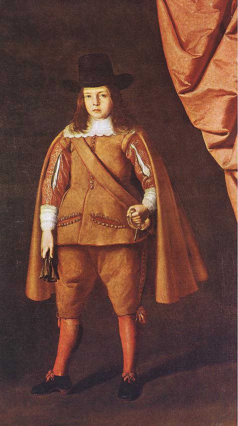 Ritratto di un giovane aristocratico (Juan Francisco de la Cerda Enríquez de Ribera, Marchese di Cogolludo) - Francisco de Zurbarán