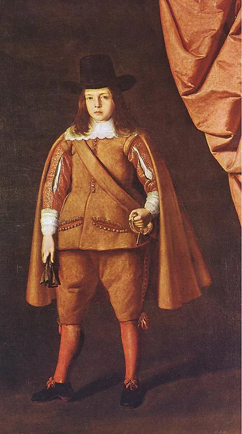 Ritratto di un giovane aristocratico (Juan Francisco de la Cerda Enríquez de Ribera, Marchese di Cogolludo) - Francisco de Zurbarán