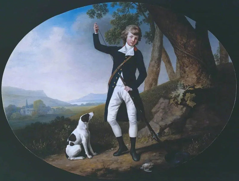 Ritratto di un giovane gentiluomo che spara - George Stubbs