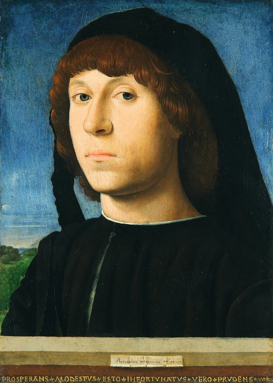 Ritratto di un giovane uomo - Antonello da Messina