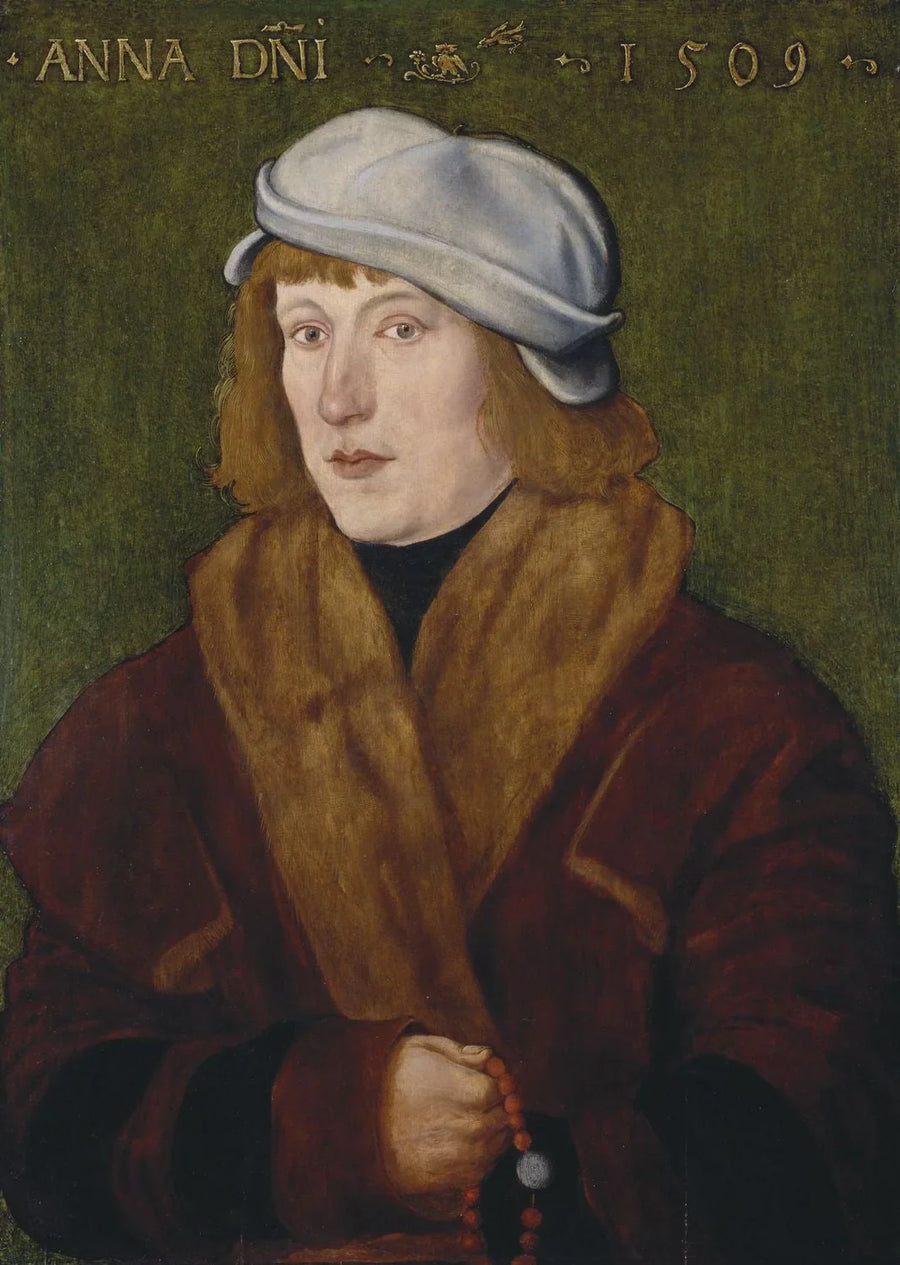 Ritratto di un giovane con un rosario - Hans Baldung Grien