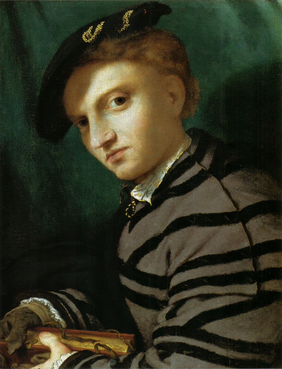 Ritratto di un giovane con un libro - Lorenzo Lotto