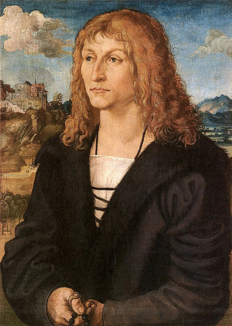 Ritratto di un giovane uomo rasato di fresco - Lucas Cranach il Vecchio