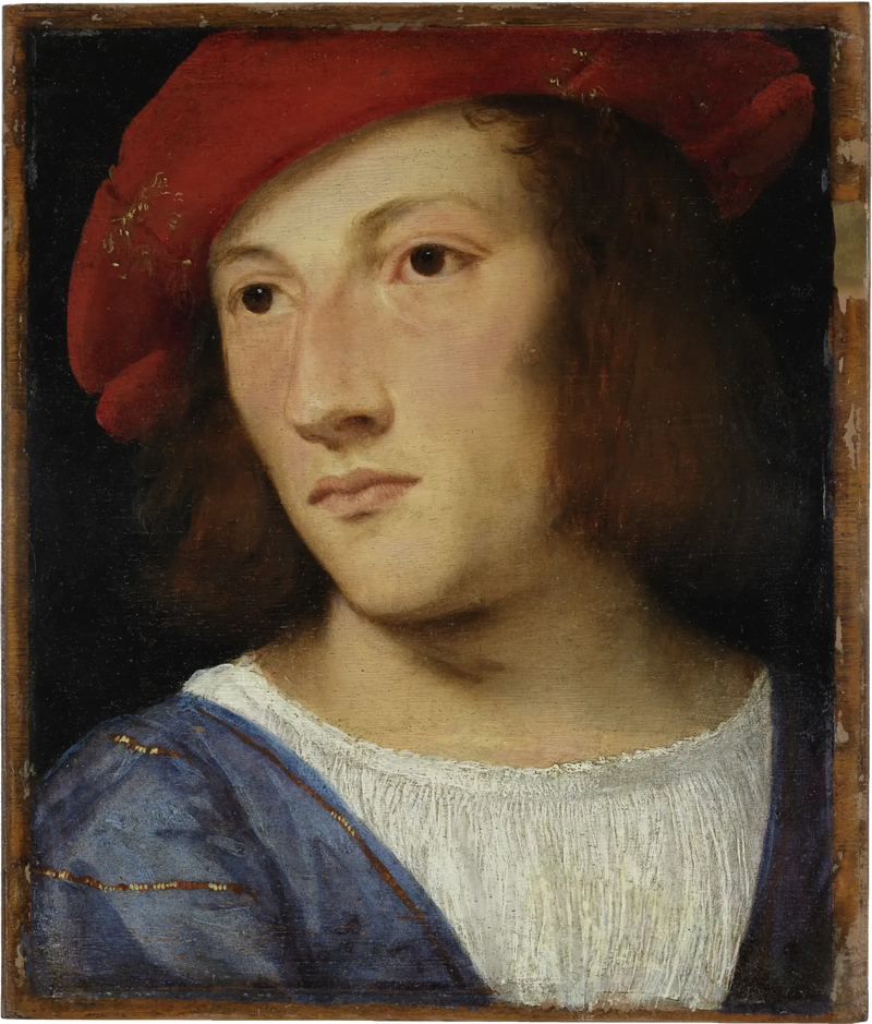 Ritratto di un giovane uomo. - Titian