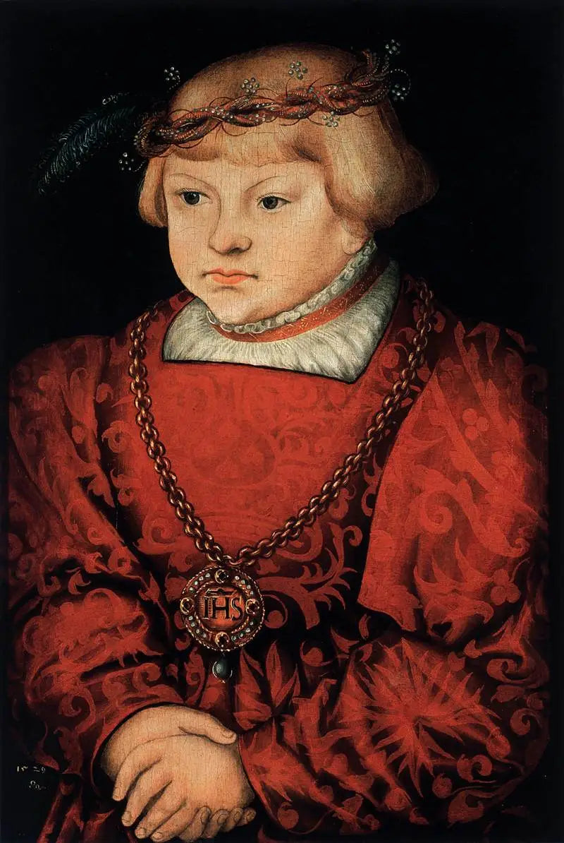 Ritratto di un giovane principe - Lucas Cranach il Vecchio
