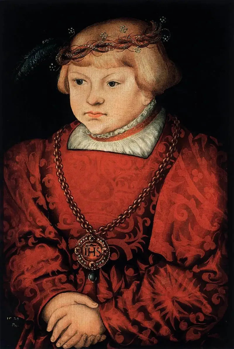 Ritratto di un giovane principe - Lucas Cranach il Vecchio